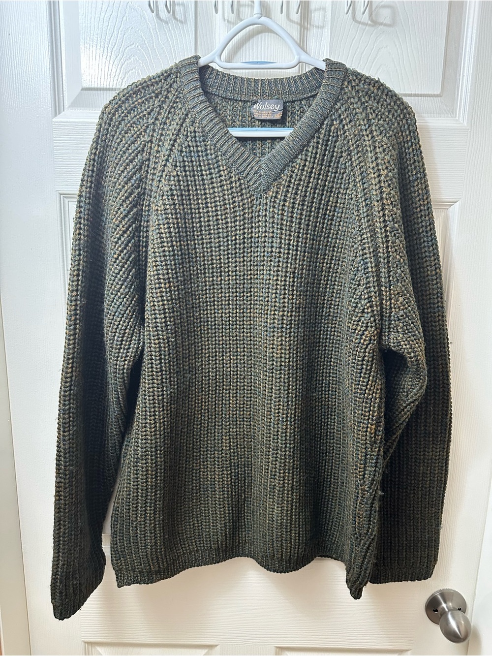 Vintage Wool Sweater Made in Scotland